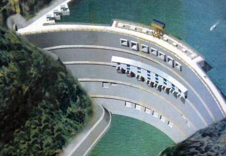 溪洛渡水電站建設(shè)方工手拉葫蘆來(lái)幫忙